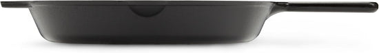 Amazon Basics Pre-Seasoned Cast Iron Skillet, Oven Safe, Even Heating, Heavy-Duty & Large, 15-Inch, Black - Nestoria