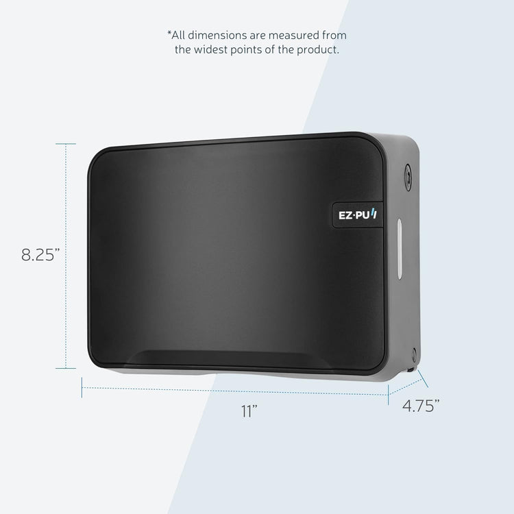 EZbrnd Wall Mount MULTIFOLD Paper Towel Dispenser for Kitchen