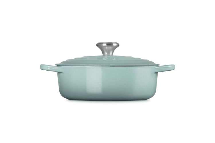 Enameled Cast Iron Round Wide Dutch Oven