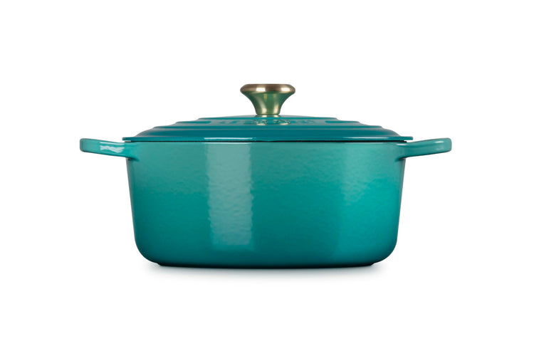 Enameled Cast Iron Round Dutch Oven