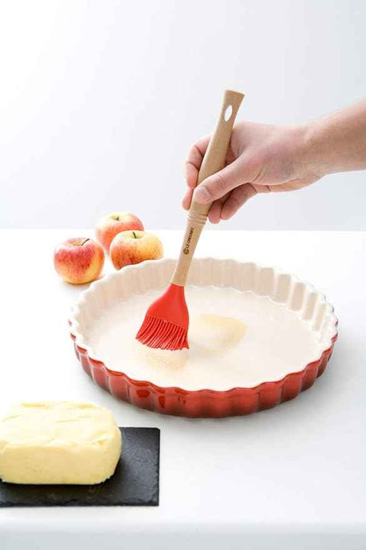 Le Creuset Stoneware Tart Dish, 1.5 qt. (9"), Cerise