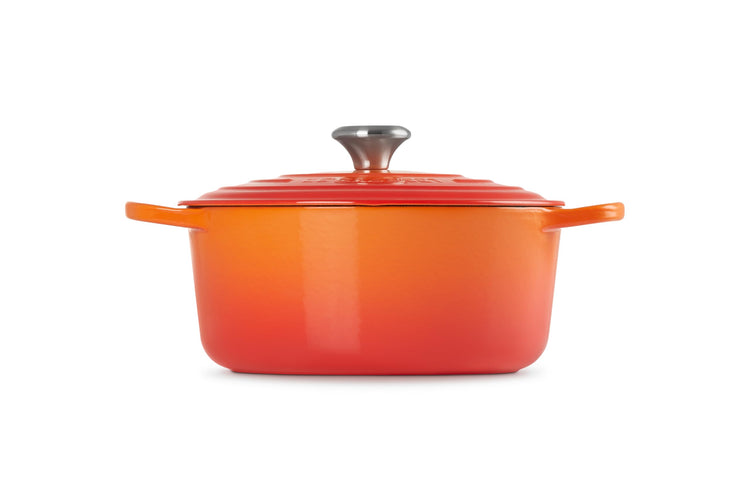 Enameled Cast Iron Round Dutch Oven