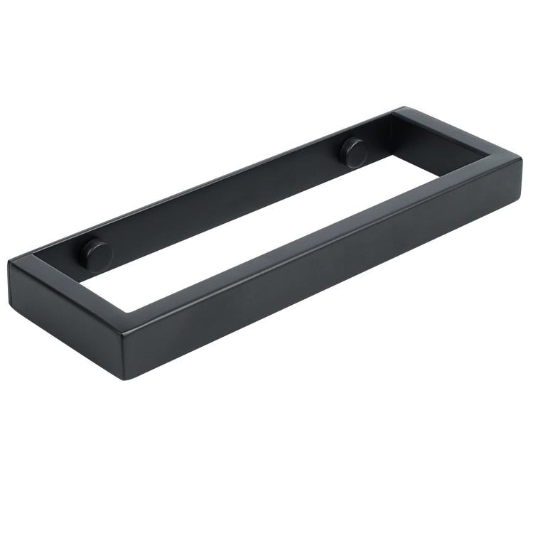 8 Inch Hand Towel Holder Black Towel Bar for Bathroom Wall Mounted