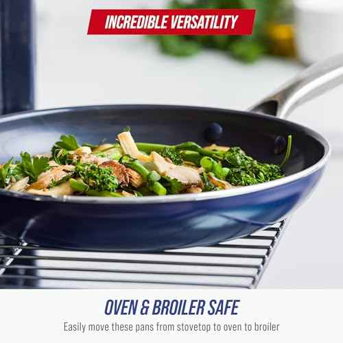 20 Piece Ceramic Nonstick Pots & Pans Cookware Set