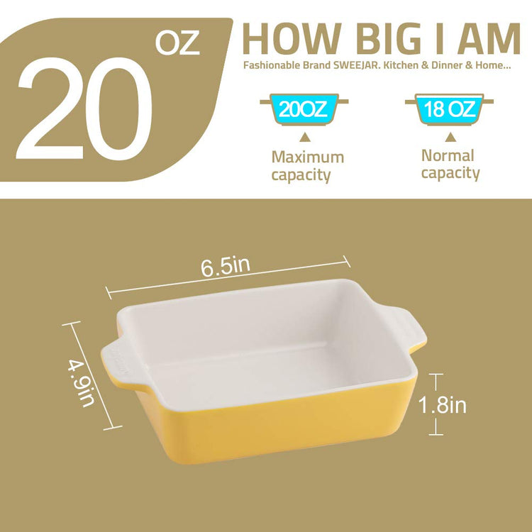 Sweejar Ceramic Baking Dish