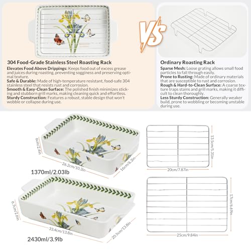 Ceramic Casserole Dish for Oven