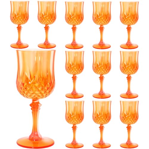 12Pack Plastic Wine Glasses (12 Count)