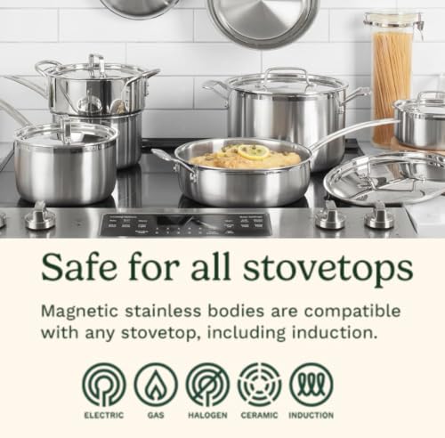 Stainless Steel Pots and Pans Set