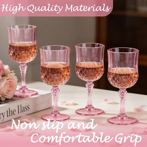 12Pack Plastic Wine Glasses (12 Count)