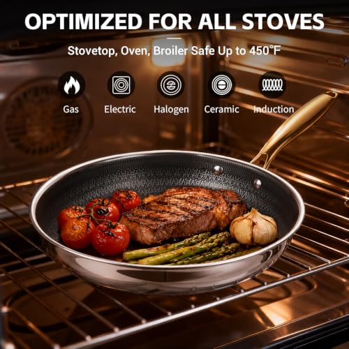 17 Pcs Stainless Steel Cookware Set