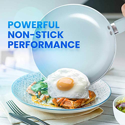 Mueller Pots and Pans Set Healthy Stone 16