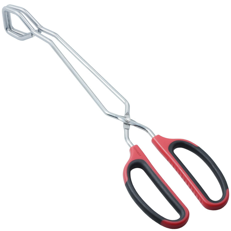 13 Inch Stainless Steel Scissor Tongs with Comfort