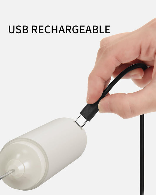 Portable Rechargeable Milk Frother Handheld