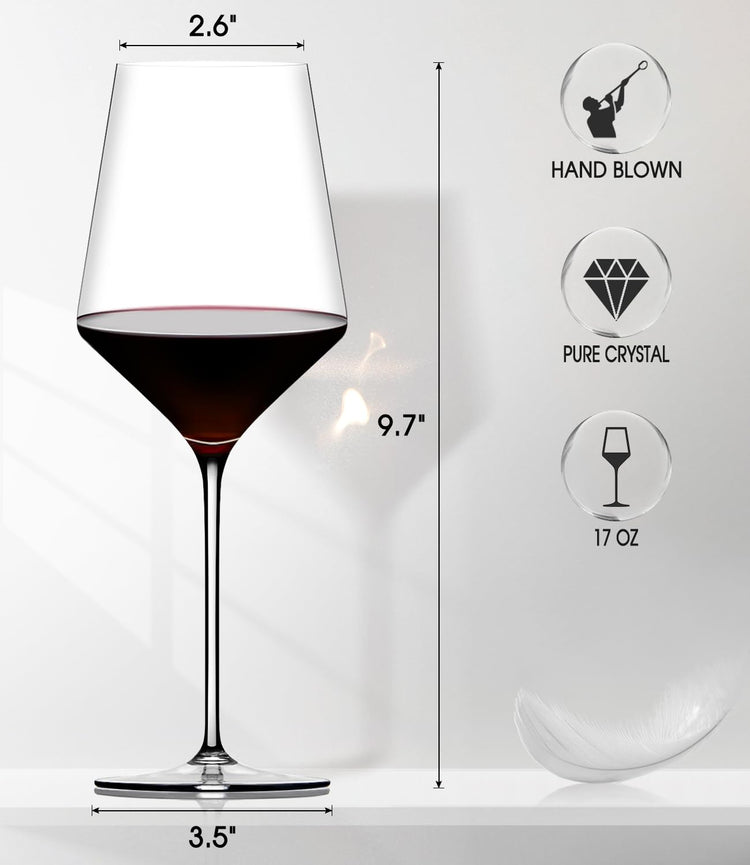 Wine Glasses Set (4 Count)
