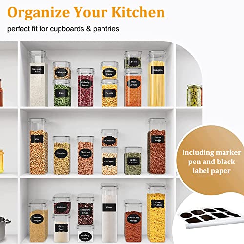 42pcs Airtight Containers (42 pcs(46.32L))