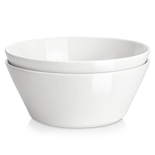 105 OZ Large Serving Bowls Ceramic Salad Soup Bowls Set of 2 (2 Count)