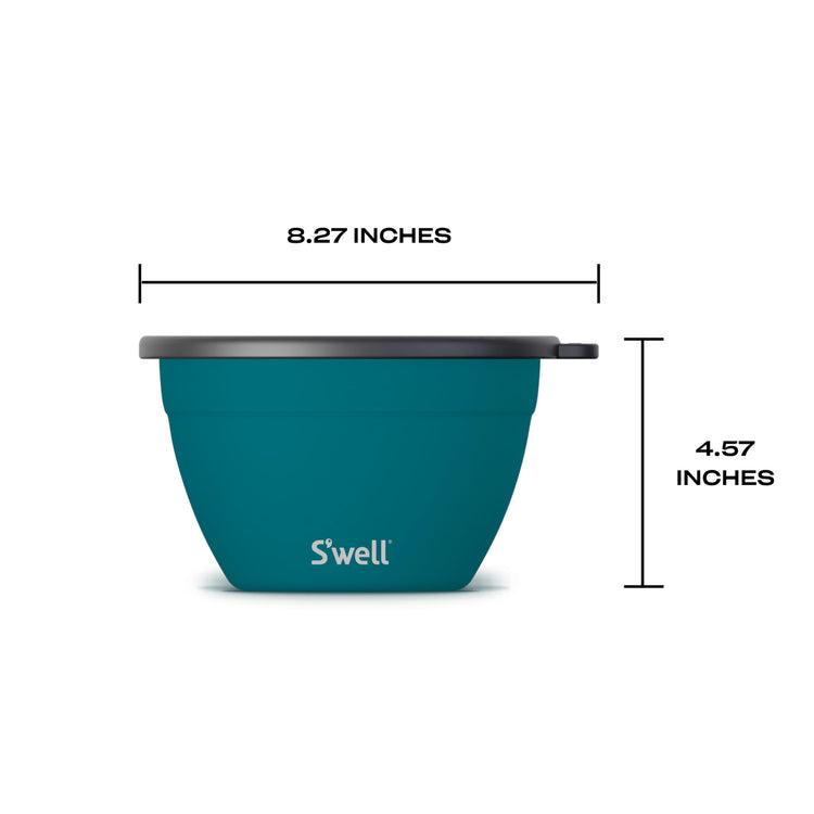 Stainless Steel Salad Bowl Kit 64oz