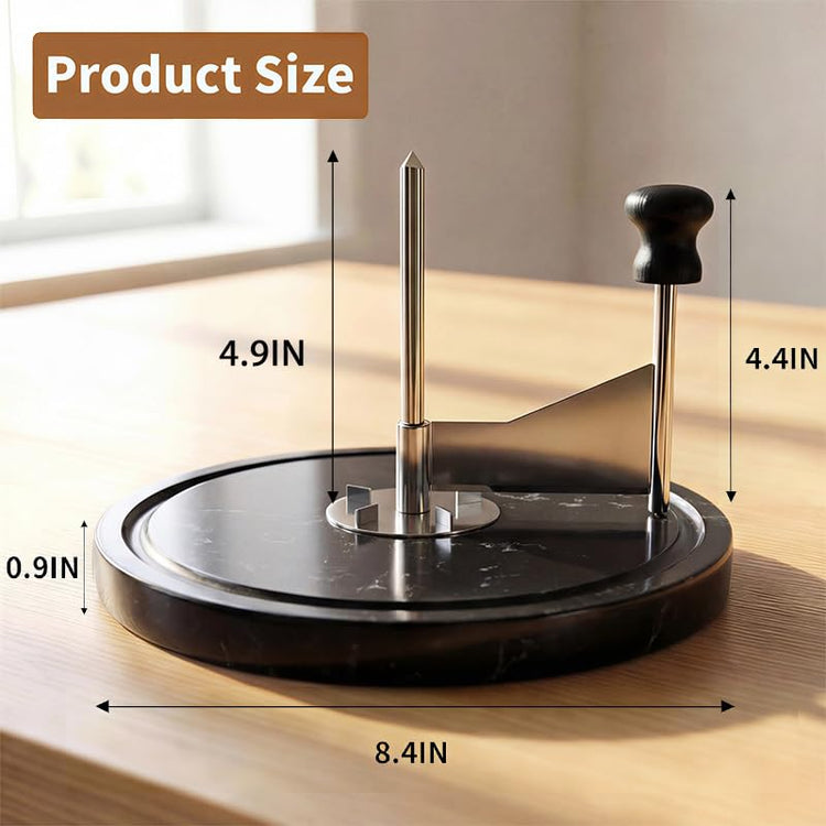 ZZXLLLO Girolle Cheese Curler Shaver Wheel (Black)