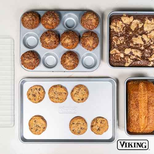 Premium Nonstick Ceramic Baking Sheet Pan Set (3 Count)