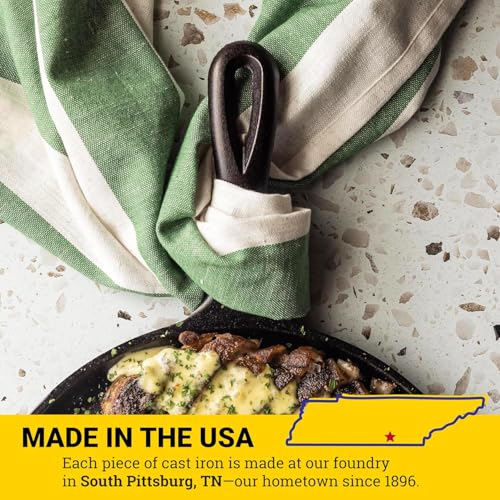 Round Seasoned Cast Iron Griddle (10.5 Inch (Pack of 1))