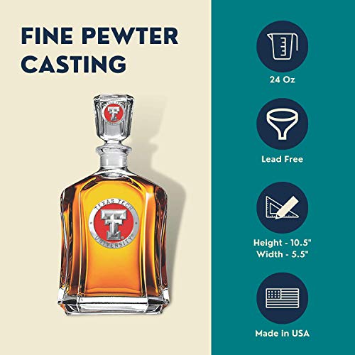 Texas Tech Capitol Decanter