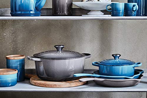 Enameled Cast Iron Round Dutch Oven