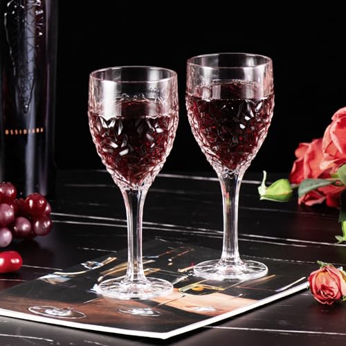 Crystal Red Wine Glasses Set of 2 (2 Count)