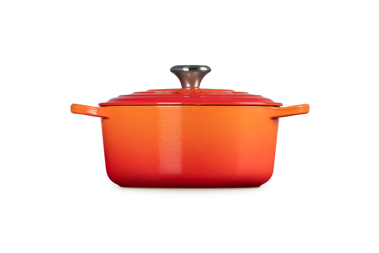 Enameled Cast Iron Round Dutch Oven