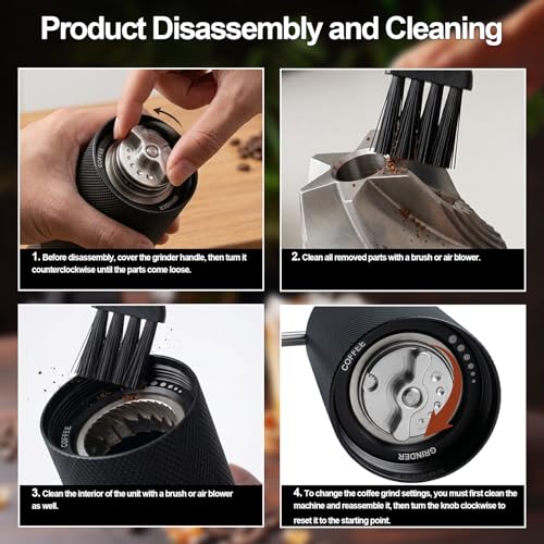 Manual Coffee Grinder (Style A-Black)