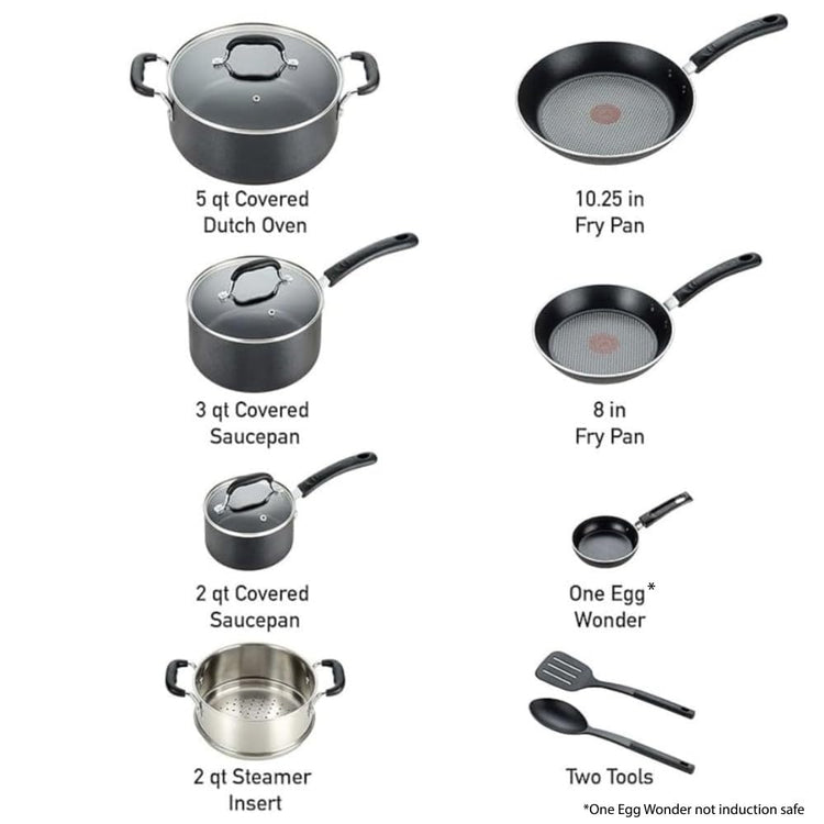 Experience Nonstick Cookware Set 12 Piece