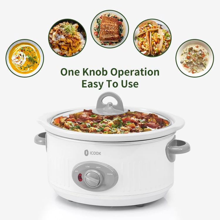 Slow Cooker 3.5 Quart USC