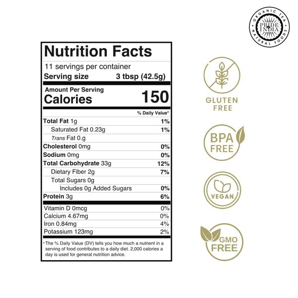 PACK of 6 Brown Rice Flour 1 lbs (96 Ounce)