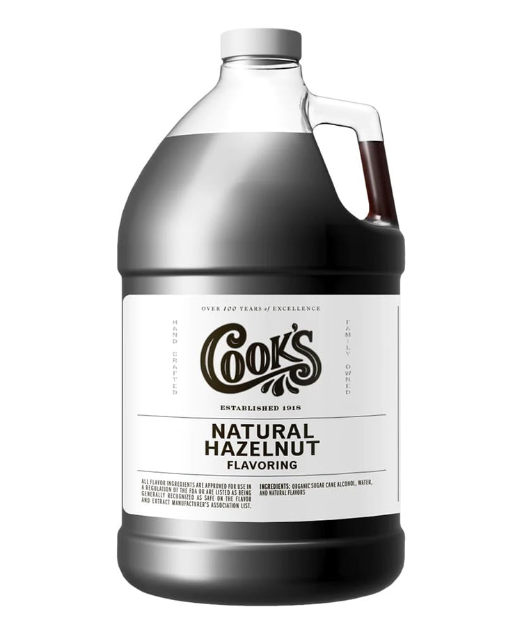 Pure Hazelnut Flavor for Baking & Coffee (128 Fl Oz)