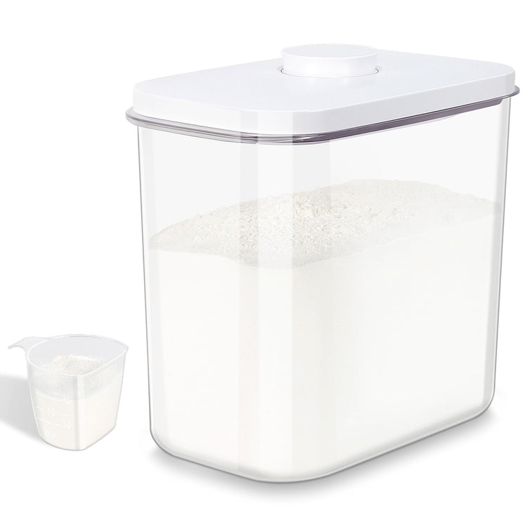 Airtight Rice Container 25 Lbs with Handle and Cup