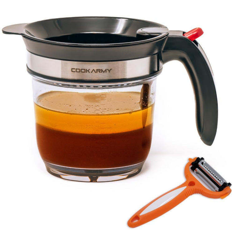 Fat Separator with Bottom Release (4 Count)