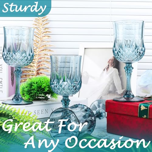48Pack Plastic Wine Glasses (48 Count)