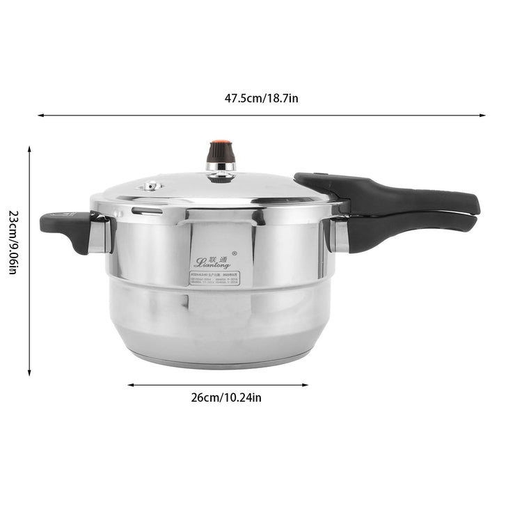 80Kpa Pressure Cooker Stainless Steel 8L Large Capacity