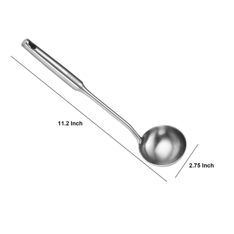 Soup Ladle 304 Stainless Steel Cooking Ladle with Long Handle