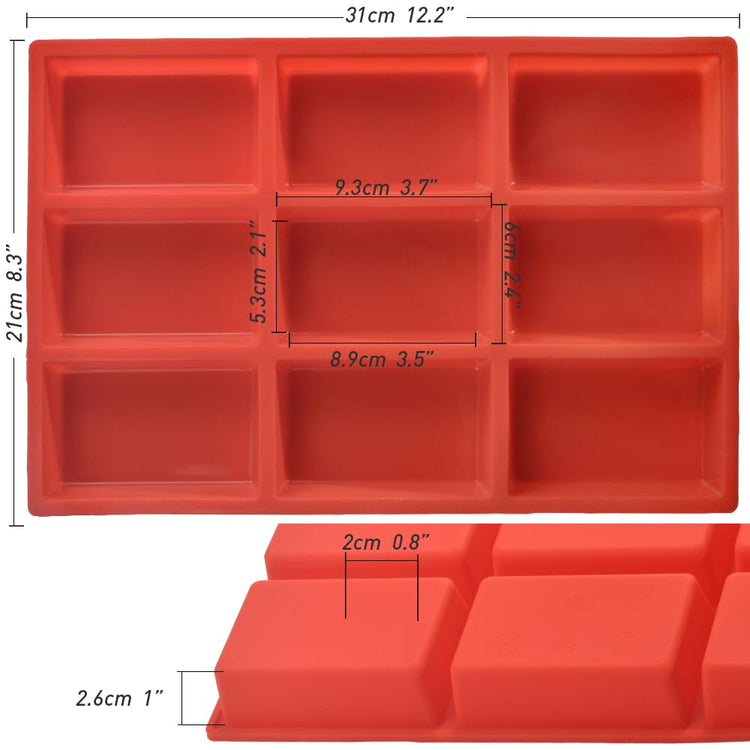 Silicone Mini Loaf Pan (2 Count)