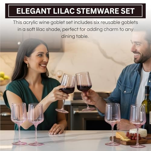 Acrylic Lucia Stemmed Goblets
