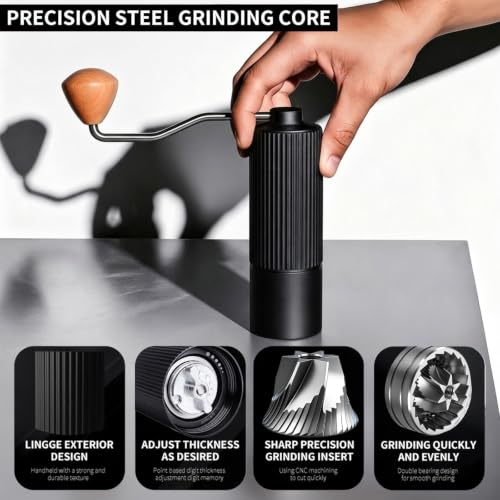 Manual Coffee Grinder (Style B-Black)
