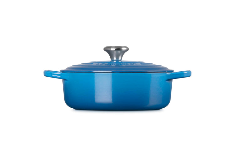 Enameled Cast Iron Round Wide Dutch Oven