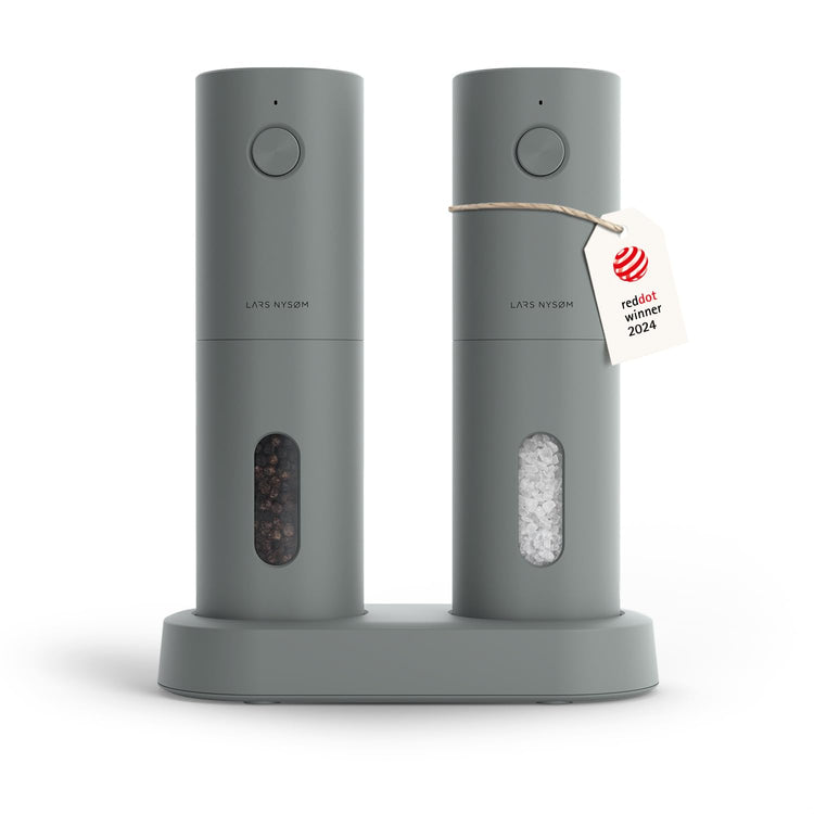 Electric Salt and Pepper Grinder Set