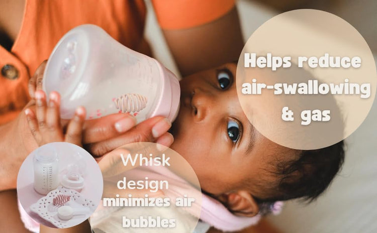 Bottle Whisk Eliminate Clumps and Reduce Bubbles (2 Count)