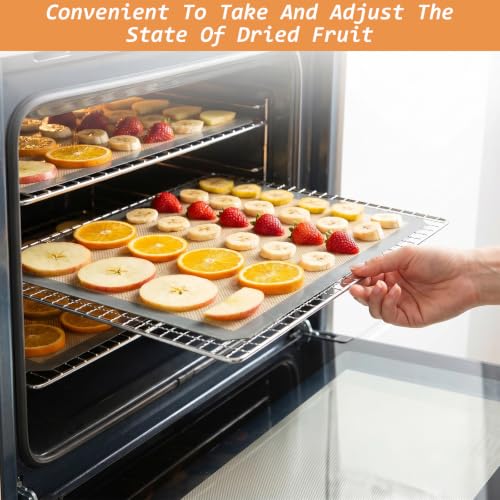 5 Pcs 13x12 Inch Dehydrator Trays Compatible with CP267 (5 Count)