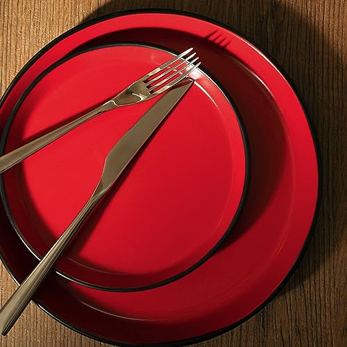 Albie Stoneware 16 Piece Modern Dinnerware Set (16 Count)