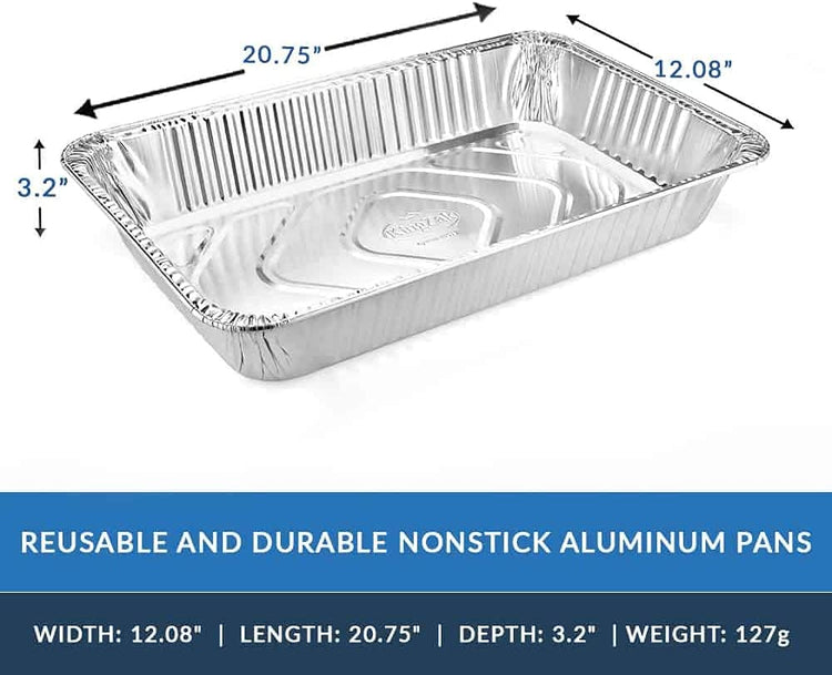 Aluminum Pans Full Size (50 Count)