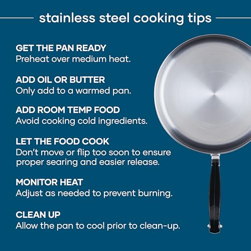 Classic Series Stainless Steel Frying Pan Set