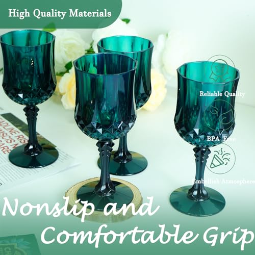 24Pack Plastic Wine Glasses (24 Count)