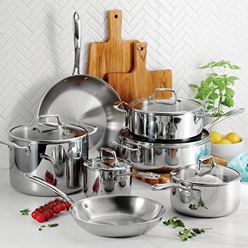 Boston Tri Ply Clad Stainless Steel 12